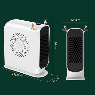 Caldeira de aquecimento elétrico de baixo ruído de 500W para casa e escritório Design de desktop portátil