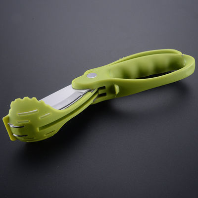 Tesoura de salada com alça de PP TPR para cortar saladas