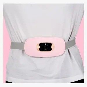 Alivio da dor das cólicas almofada de aquecimento menstrual inteligente com modelo recarregável e cinto de massagem