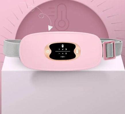 Alivio da dor das cólicas almofada de aquecimento menstrual inteligente com modelo recarregável e cinto de massagem