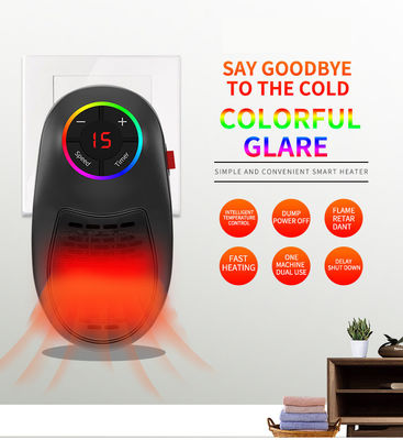 0.5kg aquecedor de parede portátil aquecedores elétricos para jardim casa pequena aquecedor de inverno