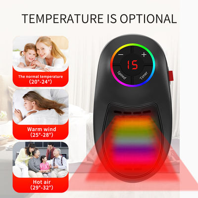 0.5kg aquecedor de parede portátil aquecedores elétricos para jardim casa pequena aquecedor de inverno
