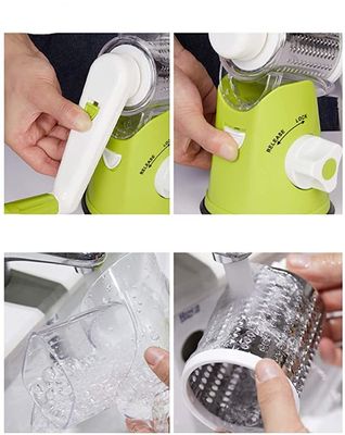 Máquina de corte manual multifunção de aço inoxidável azul-céu para ferramentas de frutas e vegetais Tipo