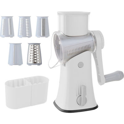 Ferramentas de cozinha sustentáveis 5 em 1 Graters rotativos para cortar e rachar vegetais