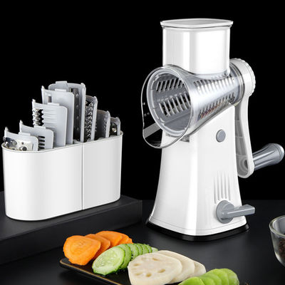 Ferramentas de cozinha sustentáveis 5 em 1 Graters rotativos para cortar e rachar vegetais