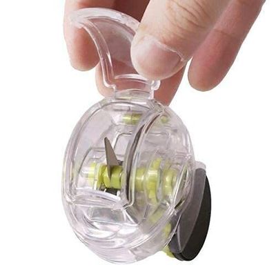 Rolling Garlic Chopper Press Cutter Clear Garlic Press Máquina personalizada e padrão