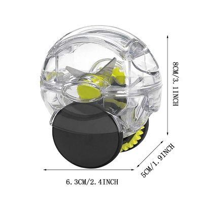 Pressão de alho de plástico triturador de chopper aparelhos de cozinha 6.3 * 5.0 * 8.0 cm aceitável