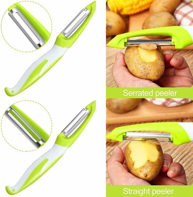 Faca de descasque de aço inoxidável multifuncional para cozinha 19*2,5*2cm Aceita OEM/ODM