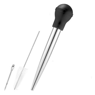 304 aço inoxidável silicone gotejamento de óleo condimentos tubo para churrasco Turquia Agulha em Balck