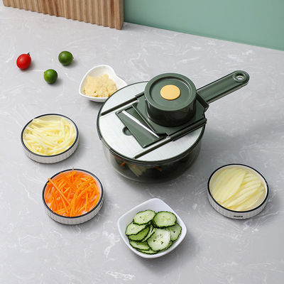 12 em 1 Multifuncional Máquina de corte manual de vegetais para cortar vegetais e frutas verdes