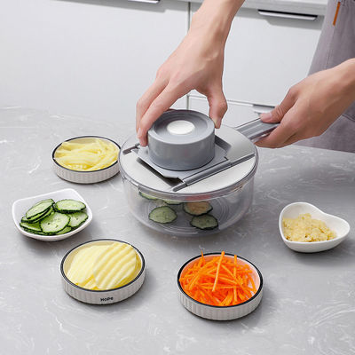 12 em 1 Multifuncional Máquina de corte manual de vegetais para cortar vegetais e frutas verdes