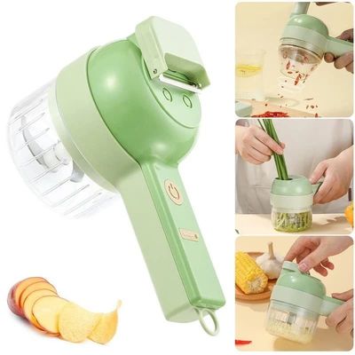 ABS PP PC Esmagador de vegetais de aço inoxidável com moedor de carne e triturador de alho
