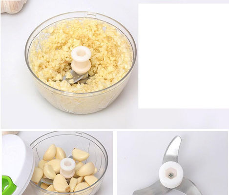 Mini Manual Vegetais Frutas Alho Gengibre Cebola Carne Triturador Mão Puxa Chopper Frutas