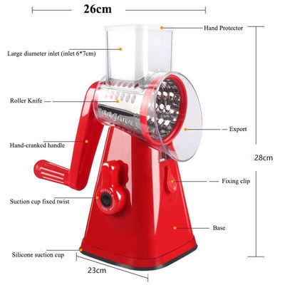 Grater de queijo verde rotativo A adição perfeita para qualquer cozinha para triturar legumes