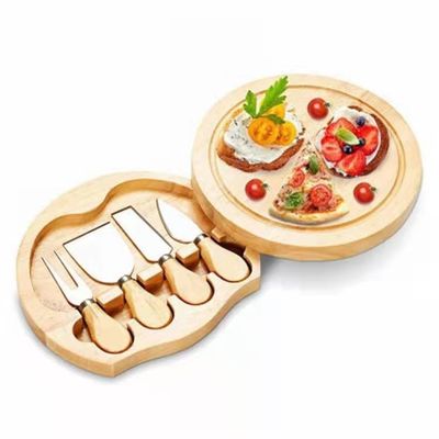 22.5*22.5*3.5cm Set de Queso de Bambú de Madeira para OEM/ODM suportado