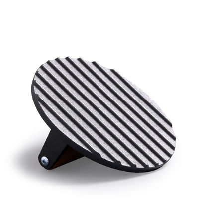 Pressão de hambúrguer de carne rectangular de trabalho pesado de ferro fundido Grill de bacon esmagado Pressão com alça de madeira