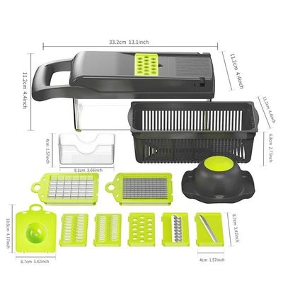 Triturador de vegetais de plástico para uso doméstico Triturador de vegetais de plástico para uso doméstico