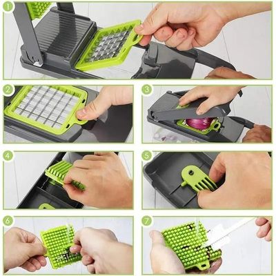 Triturador de vegetais de plástico para uso doméstico Triturador de vegetais de plástico para uso doméstico