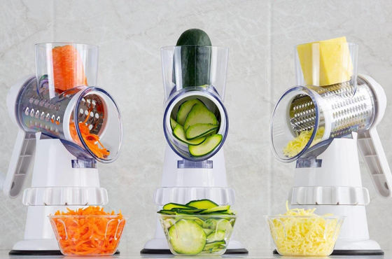 23*25.4*13CM ABS Ferramentas de cozinha Multifunção Processador de alimentos Manual Vegetais Chopper Cutter Mão Mini Mincer de carne Doméstico