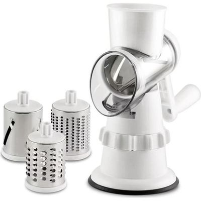 ABS Vegetable Chopper Round Slicer Graters Batata cenoura Queijo Shredder Ferramenta de cozinha
