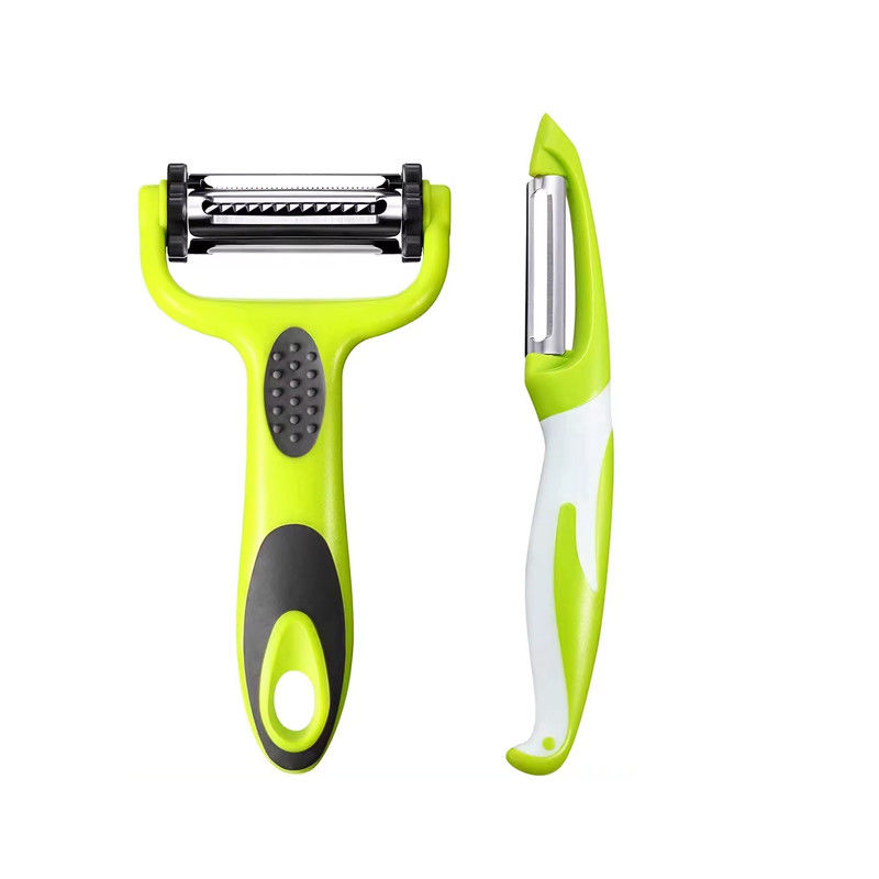 Preparação de vegetais seguros Peelers Julienne Peeler e Mandolin Slicer em 19 * 2,5 * 2cm Tamanho