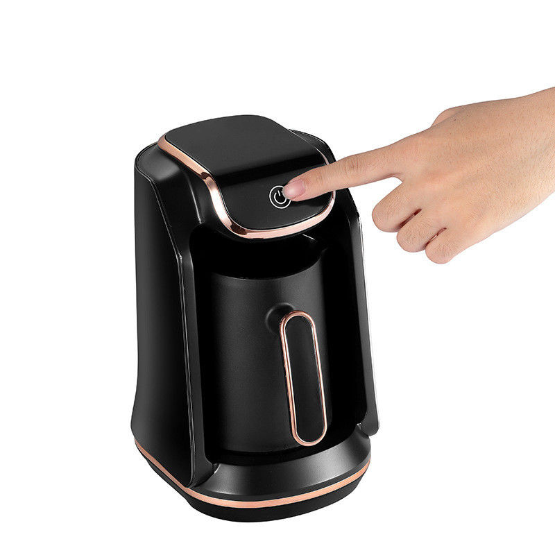 Máquina de café turca elétrica de serviço único com filtro reutilizável e placa de aquecimento