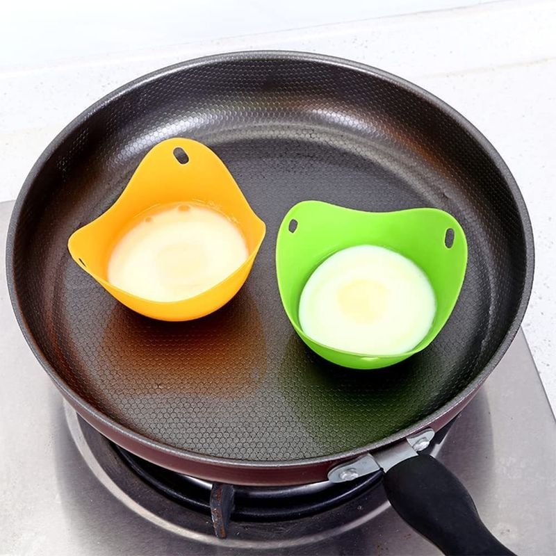 Copas de furto de ovos de silicone para microondas Pato de cozinha Amostra Amostra gratuita Ferramentas de ovos