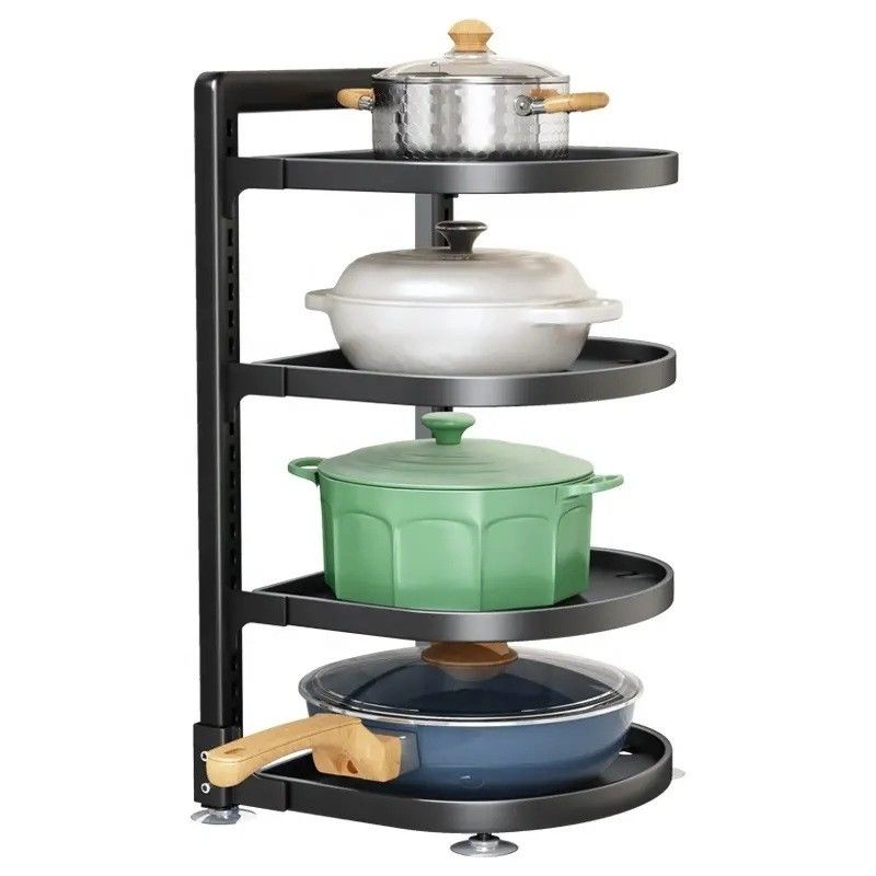 29*27*45cm G-ting Rack de 4 níveis para panelas e panelas penduradas Organização da cozinha