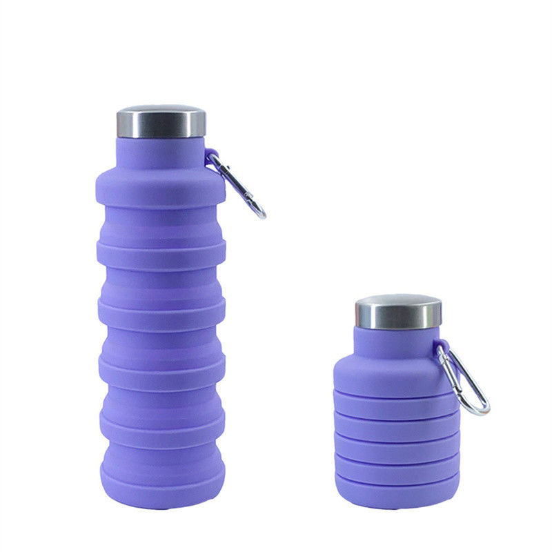 Bottle de água esportiva de silicone de grande capacidade para atividades ao ar livre