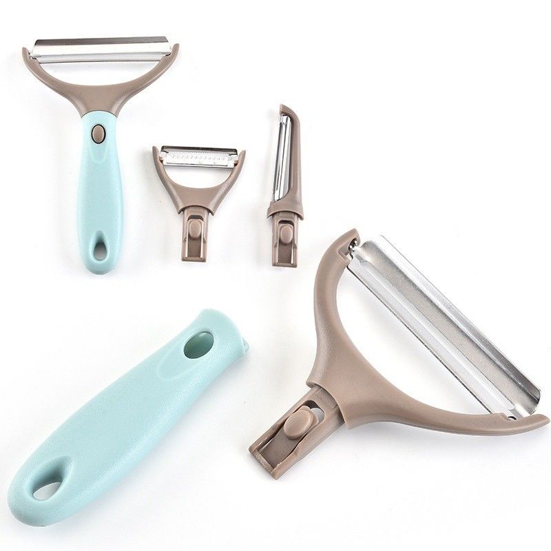 Melhor conjunto de 4 peelers multifuncional Kitchen Gadget para ferramentas de frutas e legumes
