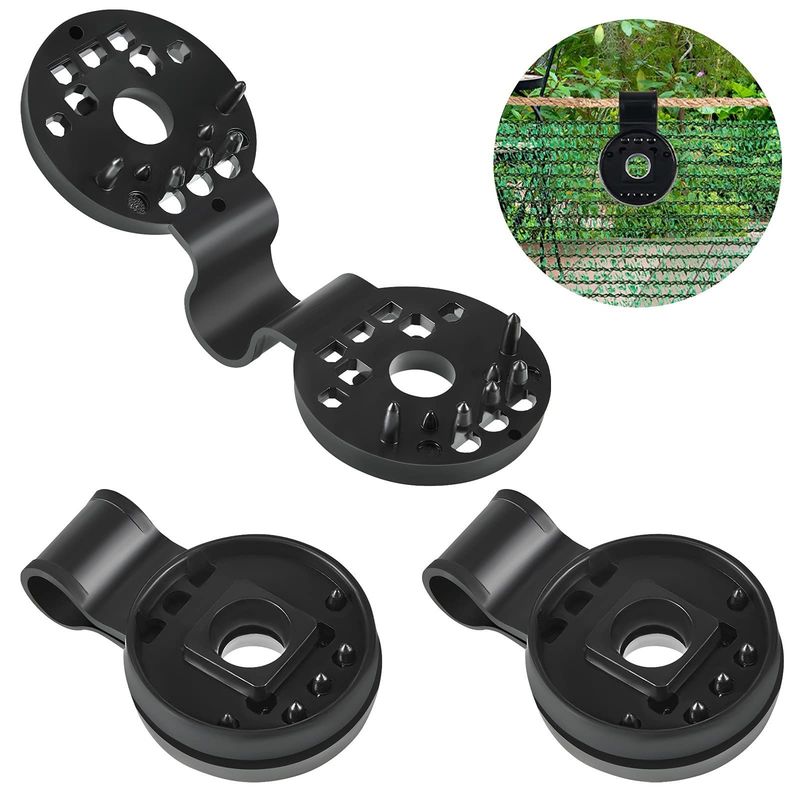 Grampos de tecido de sombra Grampos de bloqueio pesados para uma variedade de grampos de rede de sombra solar e malha de plástico