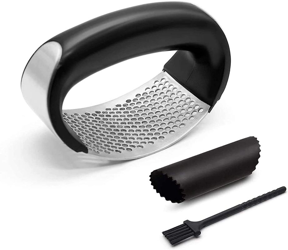 Melhor vendedor de pressão de alho quente Peeler manual de aço inoxidável para ferramentas de frutas e vegetais