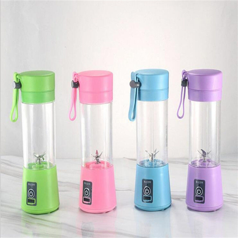 Compacto 380ml Mini Eletrônico portátil Mixer para mistura de frutas na cozinha em casa