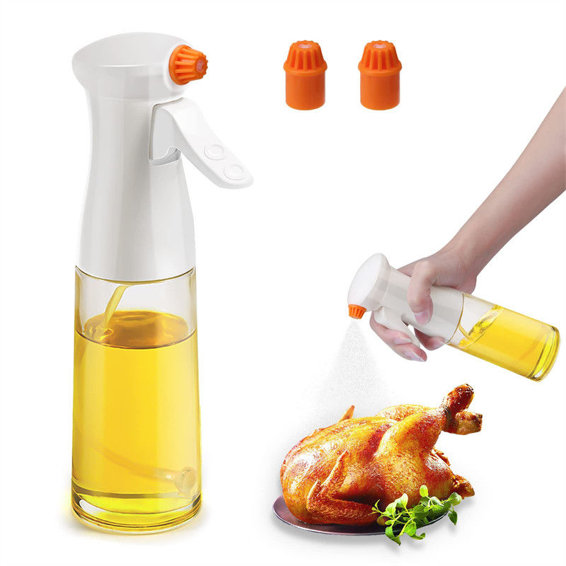200 ml frasco de spray de azeite de oliva frasco de plástico de óleo de cozinha durável para ferramentas de cozinha