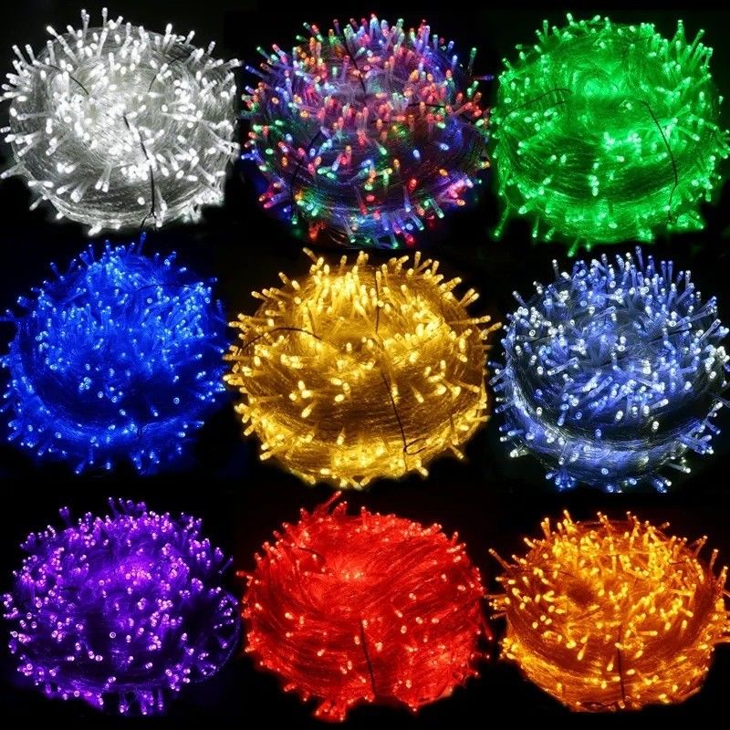 Área exterior à prova d'água 300m Violeta LED Lâmpadas de Fadas Guirlanda de cordas para a decoração de Natal