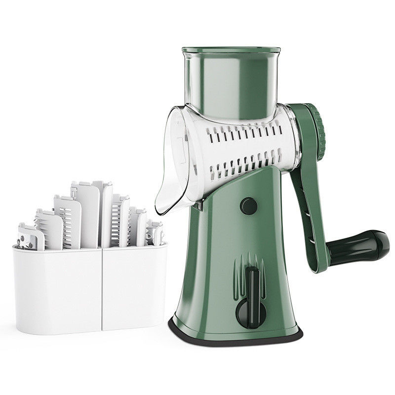 Ferramentas de cozinha sustentáveis 5 em 1 Graters rotativos para cortar e rachar vegetais