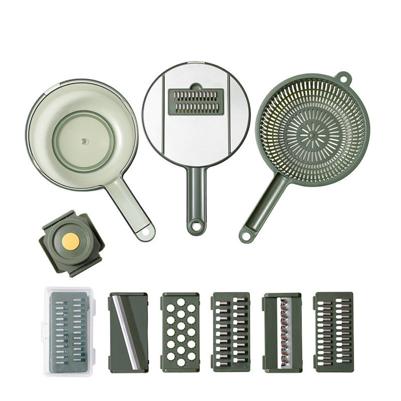 Preparação de cozinha Máquina de corte manual popular para frutas e legumes 26.3*19*9.5 Tamanho