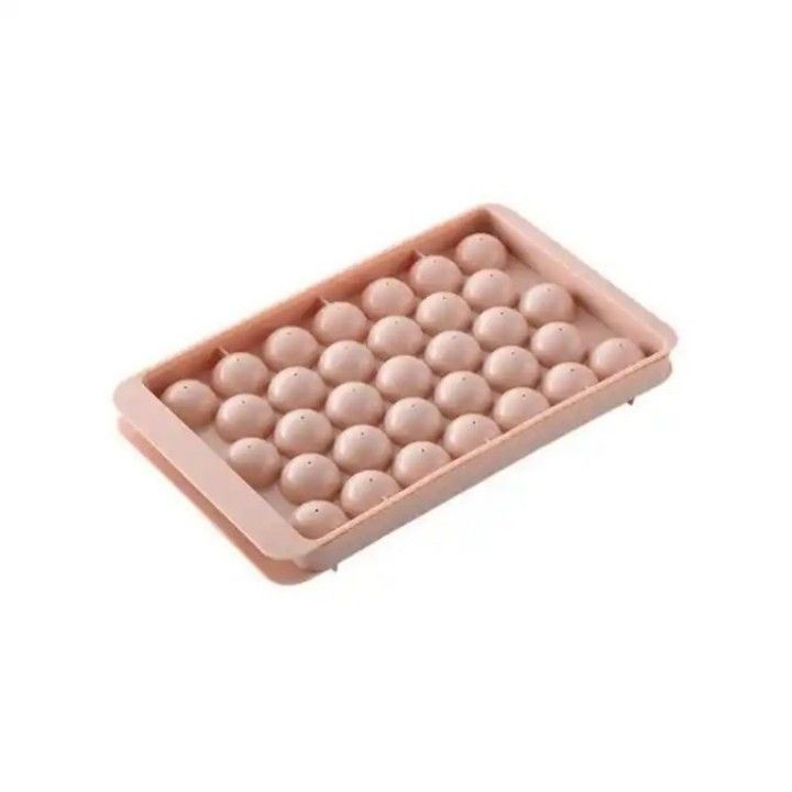 Caixa de gelo circular de verão de plástico de PP para chocolate 33/18 Células Formiga de fabricante de caixa de gelo redonda