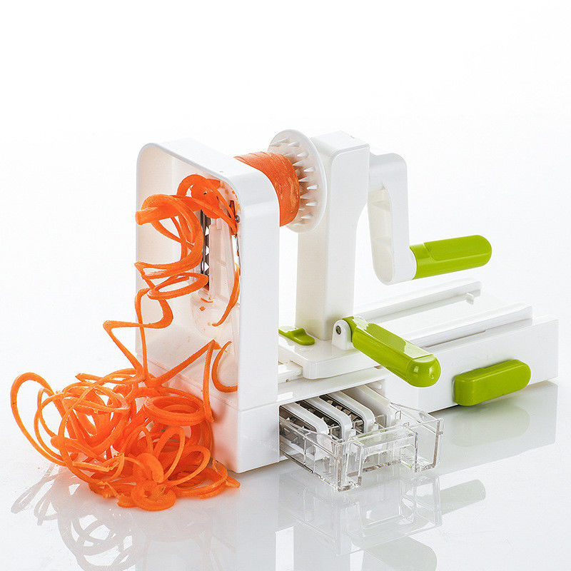 Grateira rotativa de frutas e legumes 5 em 1 Multi Kitchen Cutter de fita manual
